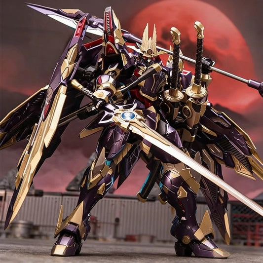 Scale Hot General Mighty General Series Alloy Painted Finished Product Magnetic - Attached Armor Mecha Model Action Figure Gift