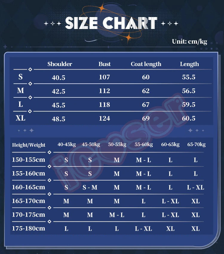 iCoser Love and Deepspace Caleb Cosplay Costume Wig Flying Jacket Uniform Necklace Halloween Party for Women Men Carnival Props