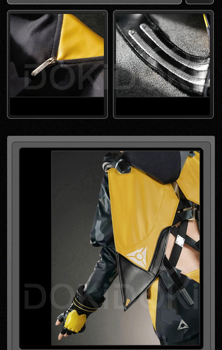 Trigger Cosplay Costume Game Zenless Zone Zero【S-2XL】DokiDoki-R ZZZ Trigger Women Halloween Sexy Costume Plus Size