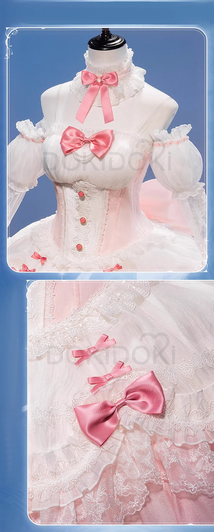 Tsukiyomi Utau Doujin Cosplay Costume Anime Shugo Chara! DokiDoki-R Halloween Devil Angel Utau Cosplay