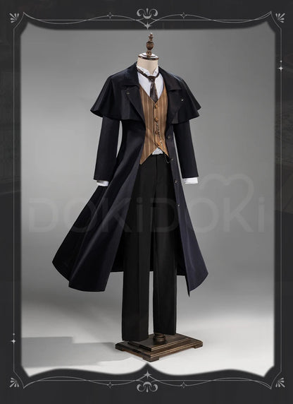 IN STOCK Klein Moretti Cosplay Costume Anime Lord of the Mysteries DokiDoki-SR Men Black Suit Klein Moretti Cosplay Hat