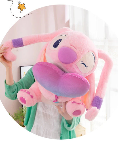 New Disney Lilo&Stitch Cute Cartoon Dolls Toys Kawaii Anime Soft Stuffed Dolls Pillow Appease Toys Birthday Gift for Boys Girls