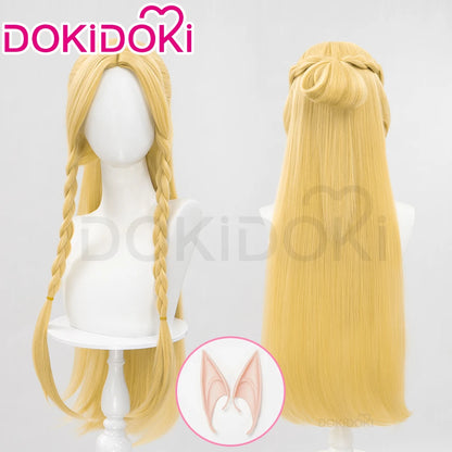 IN STOCK Marcille Donato Wig Anime Delicious in Dungeon Cosplay Wig DokiDoki Women Yellow Long Hair Heat Resistant Free Wig Cap