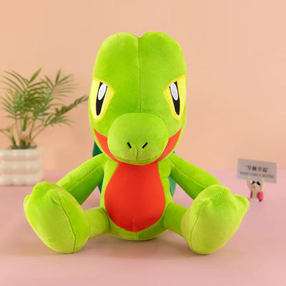 35-60CM Big Size Treecko Plushies Pokemon Anime Cartoon Peluche Kawaii Ornament Comfortable Soft Doll Children's Toy Gifts