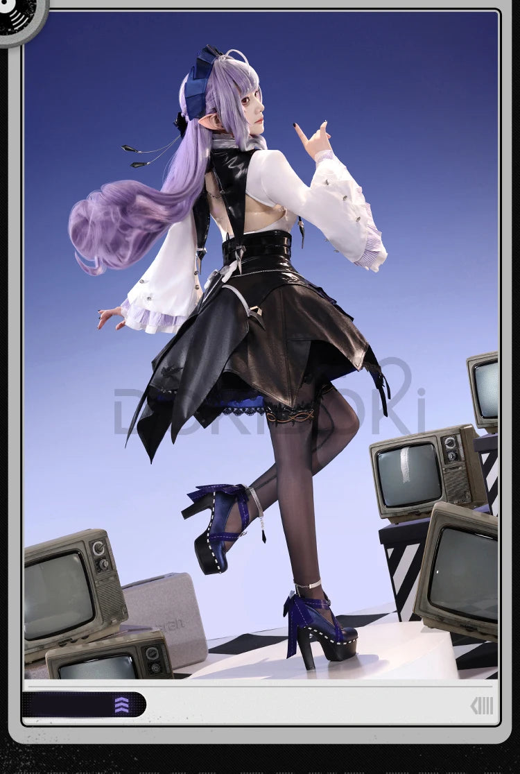 IN STOCK Vivian Banshee Cosplay Costume Game Zenless Zone Zero DokiDoki-SR Vivian Cosplay Metal Accessories ZZZ