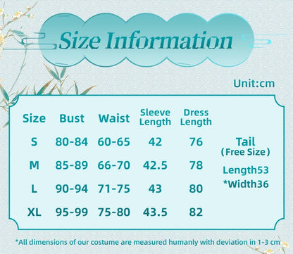 Huohuo Cosplay Costume Game Honkai: Star Rail DokiDoki-R Honkai Women Cute Maid Costume Huo Huo Cosplay Tail Christmas
