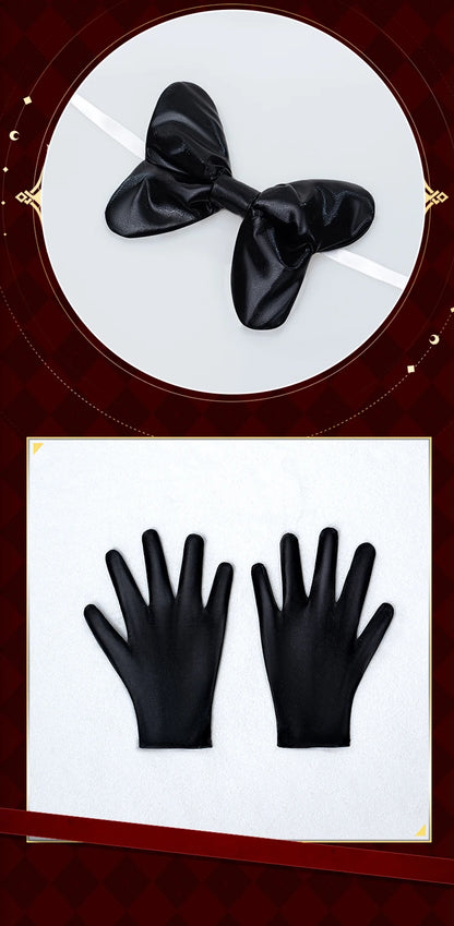 IN STOCK Alastor Lucifer Charlie Adam Cosplay Costume Anime DokiDoki-N【XS-3XL】 Halloween Costume Lucifer Cosplay Plus Size