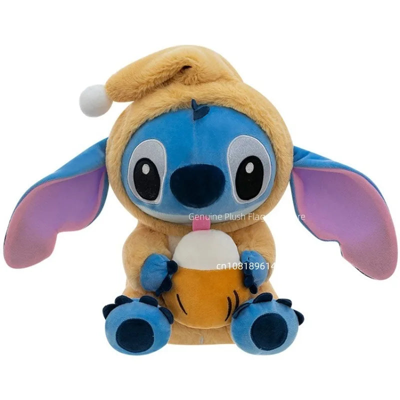 80cm Super Big Size Stitch Disney Anime Plush Stuffed Doll Lilo & Stitch Plushies Room Decorates Children's Pillow Holiday Gifts