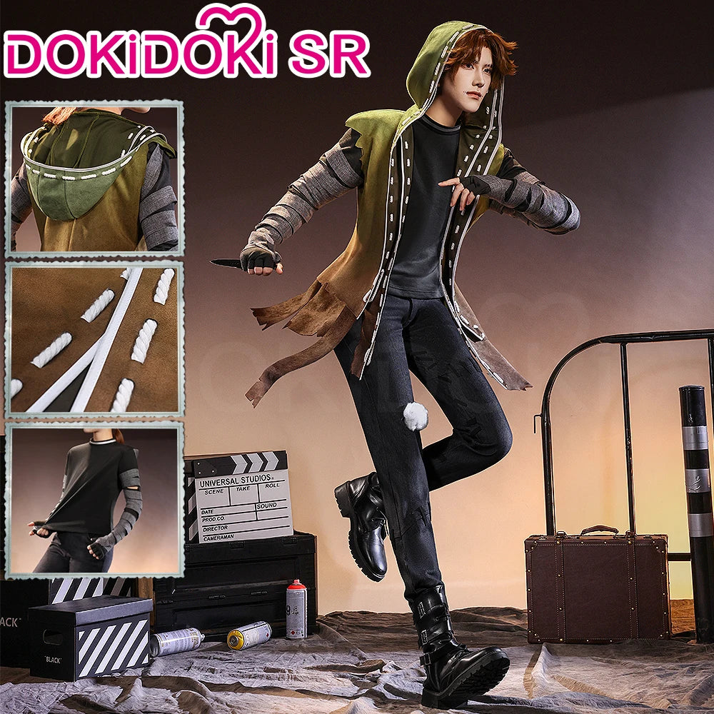Naib Subedar Mercenary Cosplay Costume Game Identity V DokiDoki-SR Men Costume Naib Mercenary OPH Christmas Cosplay