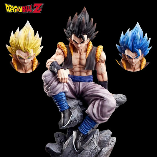 23cm Anime Dragon Ball Gogeta PVC Action Figure Statue Model Toy Gift