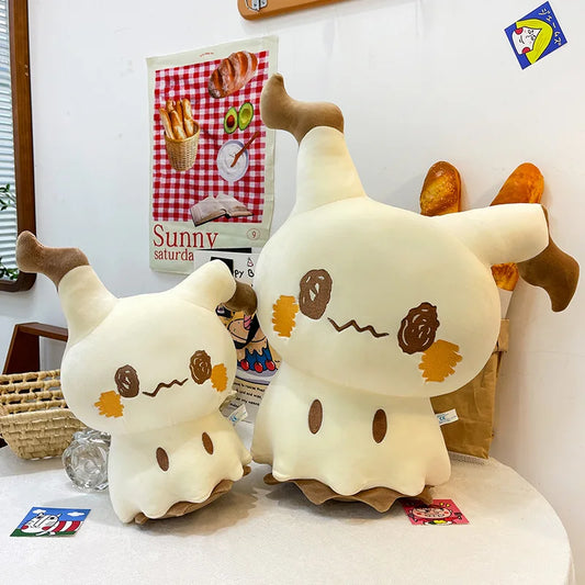 35/95cm Mimikyu Large Pokemon Plush Toys Anime Doll Cartoon Pikachu Pokémon Plushie Kawaii Stuffed Gift for Kids Birthday Xmas