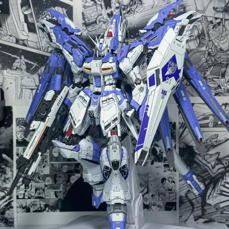 In Stock VT V-TIGER RX-93-ν2 Hi-V MG 1/100 HI-NU VT01 Assembly Model Kit Toys Alloy Skeleton Anime Action Figure Robot Gifts