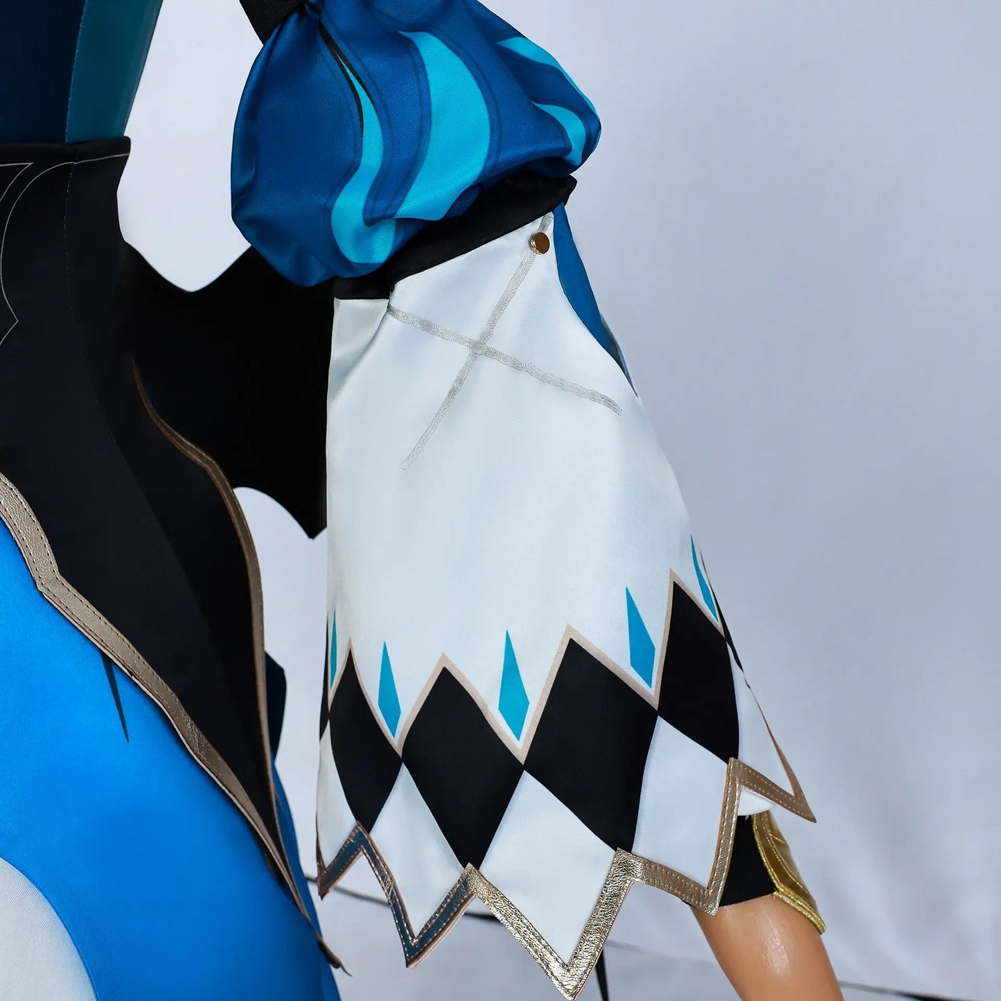 Honkai Star Rail Cerydra Cosplay Costume Wig Dress Uniform Headwear Wings Amphoreus Halloween Party for Women Girls Prop iCoser