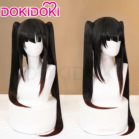 IN STOCK Tokisaki Kurumi Wig Anime Date A Live Cosplay Wig DokiDoki Women Cute 100cm Long Hair Tokisaki Kurumi Cosplay Free Cap