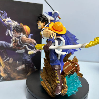 One Piece Luffy Anime Figure Peripheral Pvc Model Scene Statue Desktop Decoration Ornaments Kids Birthday Gifts Toys Figure 29cm