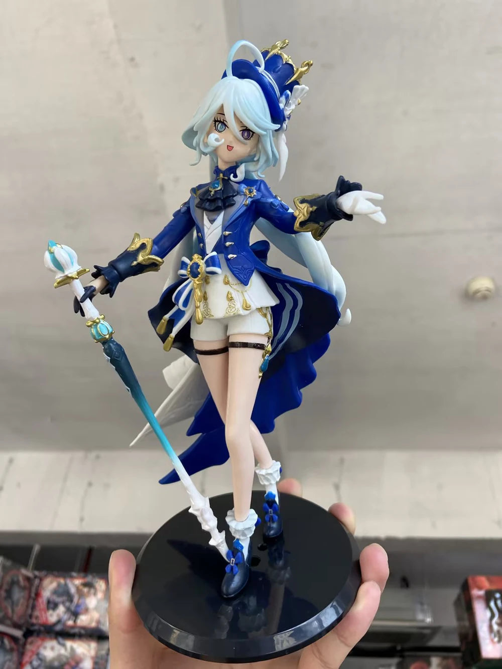 23cm Furina PVC Action Figure Genshin Impact Anime Cute Girl Collectible Model Toy Gift
