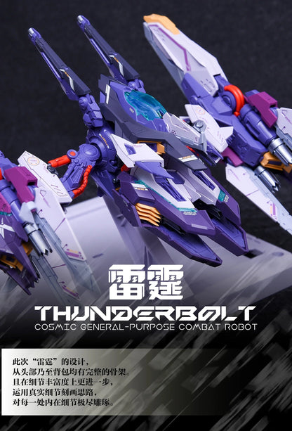 IN ERA MG 1/100 THUNDERBOLT Cosmic Combat Robot RMD Assembly Model Kit Action Figure Plastic Toy Gift