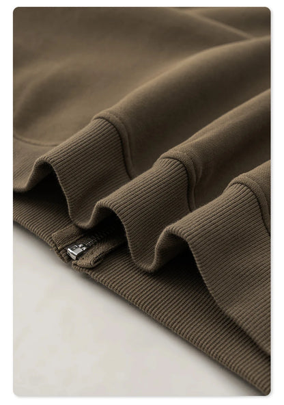 ZODF 2024 Winter Women Zipper Crop Hoodies Female Girls Solid 345gsm Warm Fleece Short Hooded Zip-Up Coat HY0911