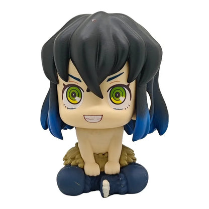 Tomioka Giyuu Anime Demon Slayer: Kimetsu No Yaiba Figurine Tokitou Muichirou Action Figure PVC Model Statue Collection Toy Gift