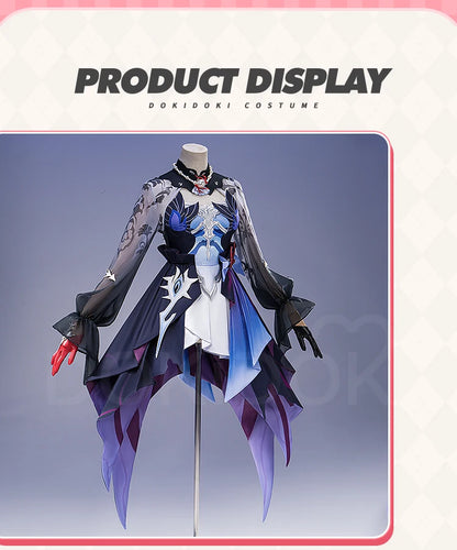 IN STOCK Hysilens Cosplay Costume Game Honkai: Star Rail DokiDoki-N HSR Women Dress Helektra Halloween Cosplay
