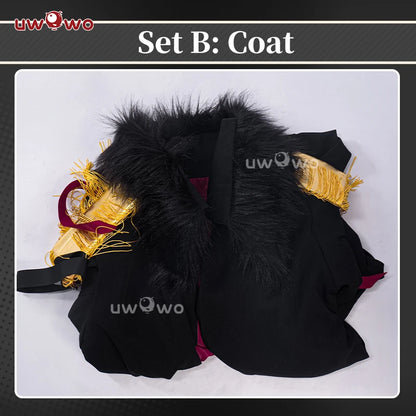 PRE SALE UWOWO Shenhe Cosplay Game Genshin Impact Fanart Shenhe Military Uniform Cosplay Costume With Coat Halloween Costume