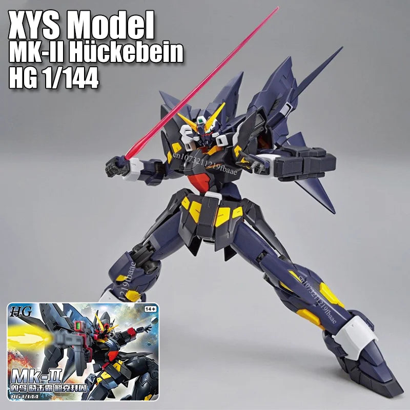 In Stock XYS Model MK-II Hückebein HG 1/144 MK2 Huckebein Assembly Model Kit Action Figures Toy Robot Plastic Model Kits Gifts