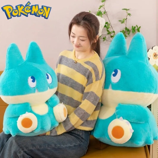 75CM Big Size Pokemon Plushies Snorlax Peluche Cartoon Anime Kawaii Ornament Comfortable Soft Doll Cushion Children's Toy Gift