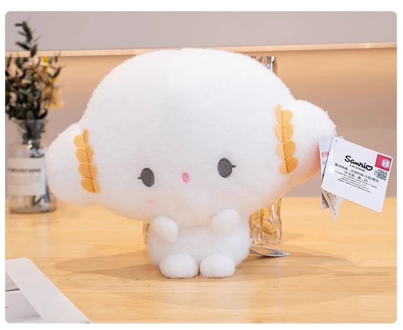 Genuine Sanrio New Kawaii Cute Cogimyun Kogimyun Plush Keychain Stuffed Plush Toy Small Pendant Keyring Birthday Gifts For Girls