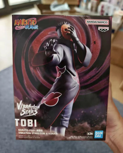 100%Original Bandai Banpresto Naruto Shippuden Vibration Stars Zetsu Uchiha Itachi Kakuzu Tobi Anime Action Figure Model Toys
