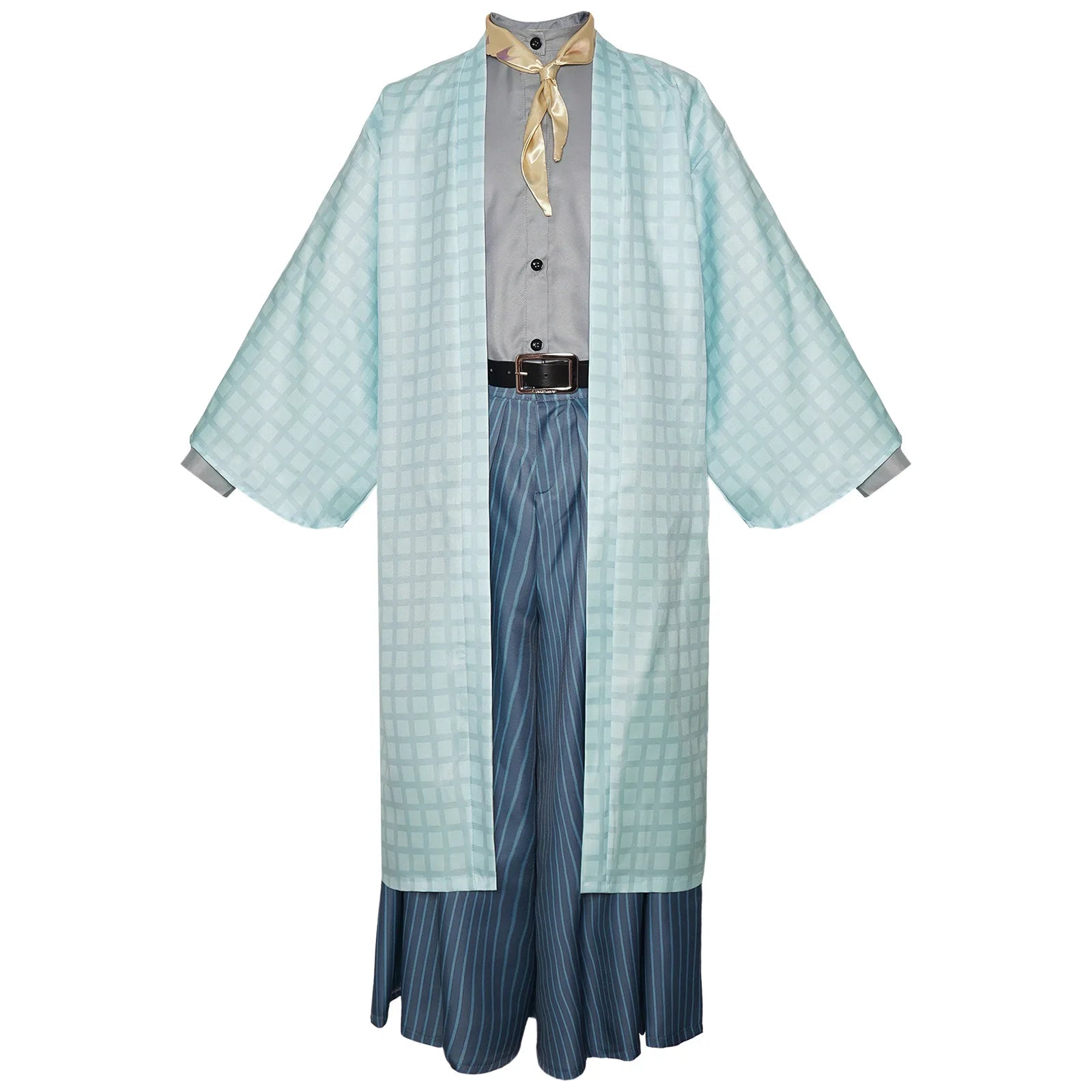 Kanroji Mitsuri Cosplay Costume Women Polyester Kimono Dress