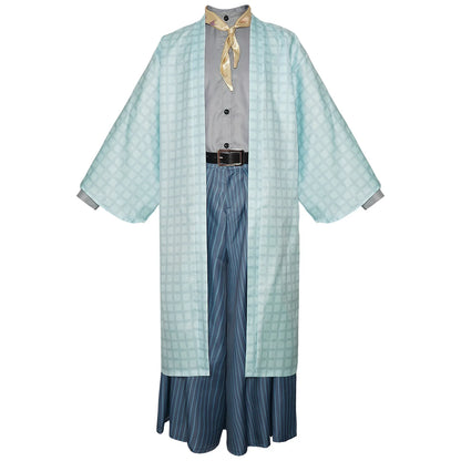 Kanroji Mitsuri Cosplay Costume Women Polyester Kimono Dress