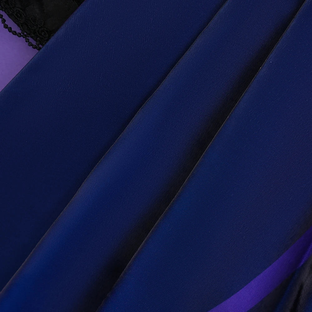 Genshin Impact Wonderland Manekina Cosplay Costume Candlelit Revelry Dress Hat Halloween Party for Women Girls Role Play Outfit