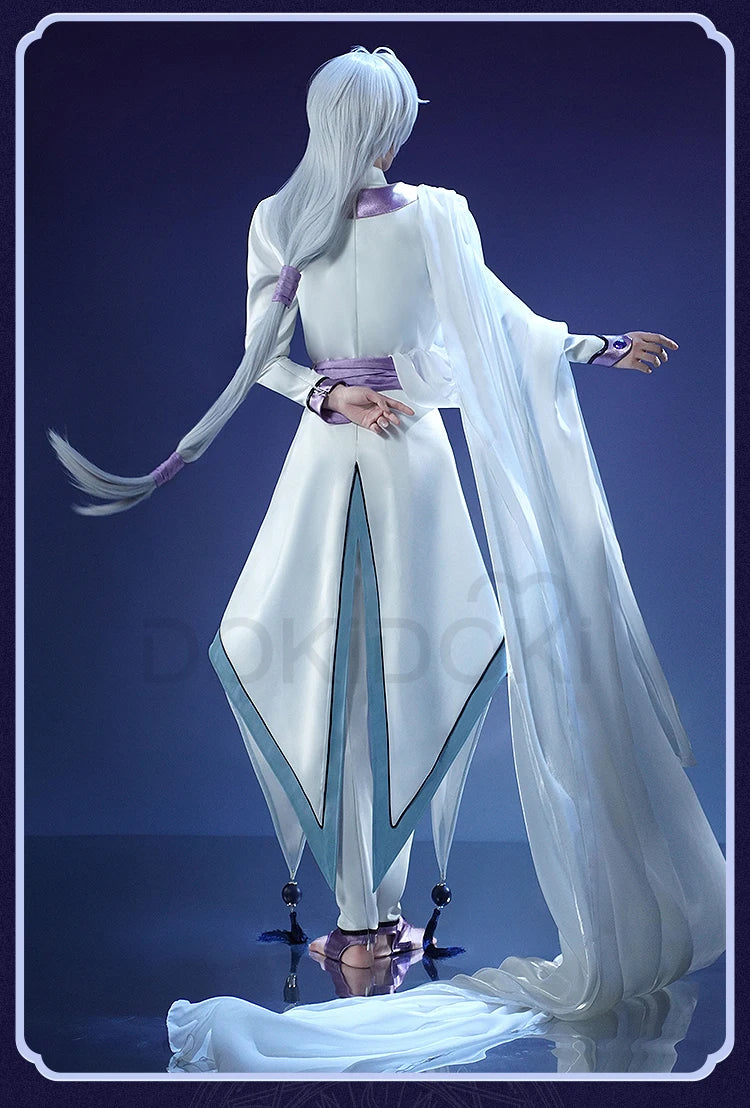 IN STOCK Yue Cosplay Costume Anime Card Captor Sakura DokiDoki-SR Tsukishiro Yukito Men Cosplay Costume Halloween