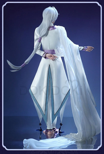 IN STOCK Yue Cosplay Costume Anime Card Captor Sakura DokiDoki-SR Tsukishiro Yukito Men Cosplay Costume Halloween