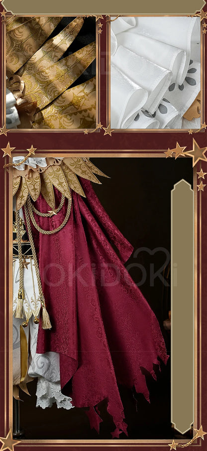 Mike Morton Cosplay Costume Game Identity V【S-3XL】DokiDoki-R Hullabaloo Mike Morton Brightest Star Clown Costume Plus Size