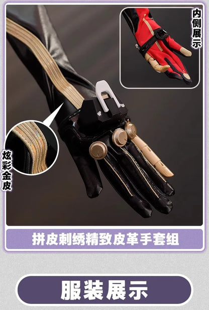 iCoser Zenless Zone Zero Evelyn Chevalier Cosplay Costume Wig Uniform Headwear Earrings Stars of Lyra Halloween Women Carnival