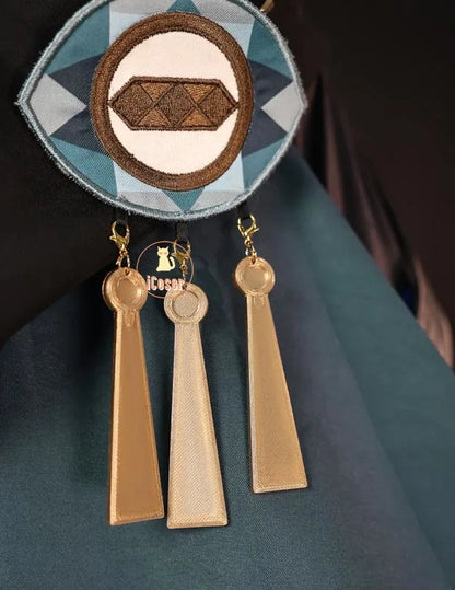 Zenless Zone Zero Lucia Cosplay Costume Wig Uniform Cloak Headwear Tail Spook Shack Halloween Party for Women Girls Role Play