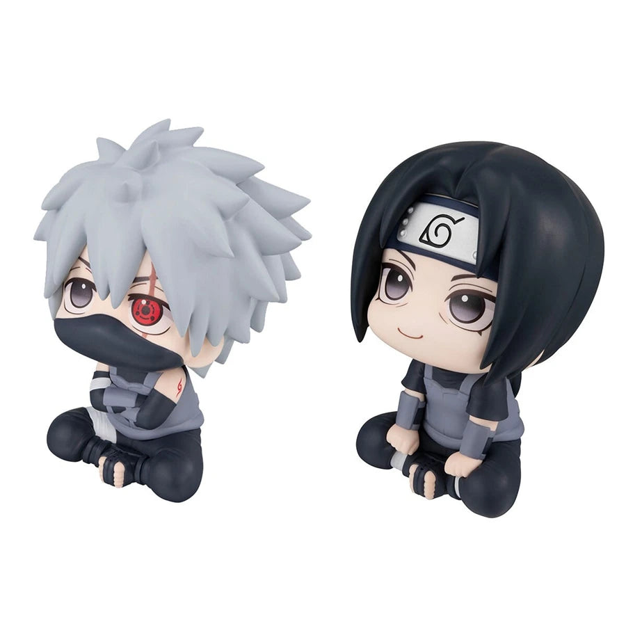 10cm Naruto Anime Figure Naruto Shippuuden Uchiha Itachi Action Figure Q Version Kakashi Figurine PVC Collection Model Doll Toys