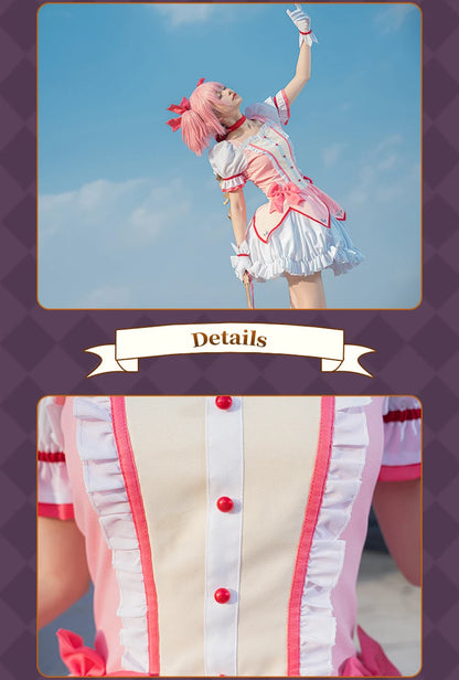UWOWO Kanamee Madokaa Cosplay Costume S-4XL Cosplay Outfit For Women Costumes