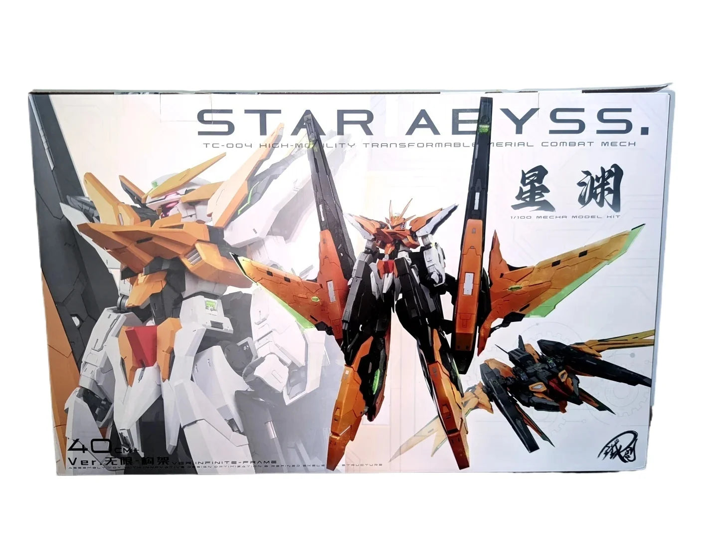 IRON TOYS TC-004 STAR ABYSS 1/100 Assembly Model PROTOTYPE TEST ROBOT Mecha Harute GN-011 Remote Control Toy