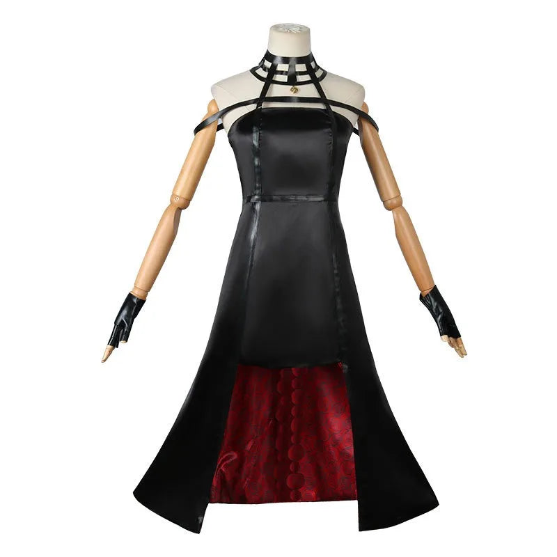 HOMCHEE TRENDS Yor Forger Cosplay Set Adult Cotton Polyester