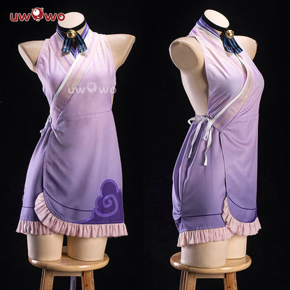 UWOWO Yumemizuki Mizuki Cosplay Game Genshin Impact Yumemizuki Mizuki Cosplay Costume Plus Size 3XL Halloween Costume