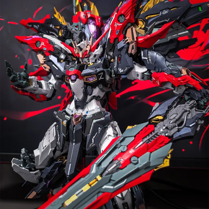 Infinite Dimension Nemesis Series Alloy Skeleton Action Figure Futuristic Mecha Detachable Parts Assembly Model Toy Boy Gifts