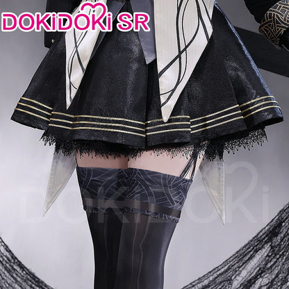 IN STOCK Arturia Virtuosa Cosplay Costume Game Arknights Cosplay DokiDoki-SR Virtuosa Cosplay Arturia Giallo Women Costume
