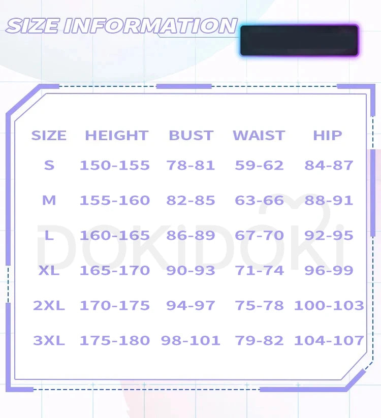 Shiraishii Ann Cosplay Game Cosplay 【S-3XL】DokiDoki-R Women Daily Costume Coat Casual Wear Shiraishii Ann Cosplay Plus Size