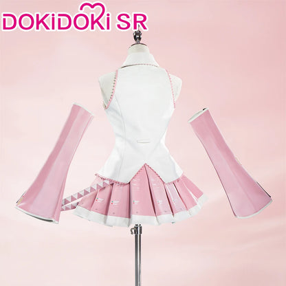 MIKUU Cosplay Costume DokiDoki-SR Sakura Mikku Cosplay Women Cute Pink Short Dress Mikuu Cosplay Costume