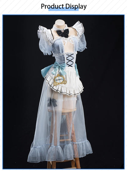PRE SALE UWOWO Cinderellaa Cosplay Game Cinderellaa Cafe Maid Cosplay Costume Halloween Costume