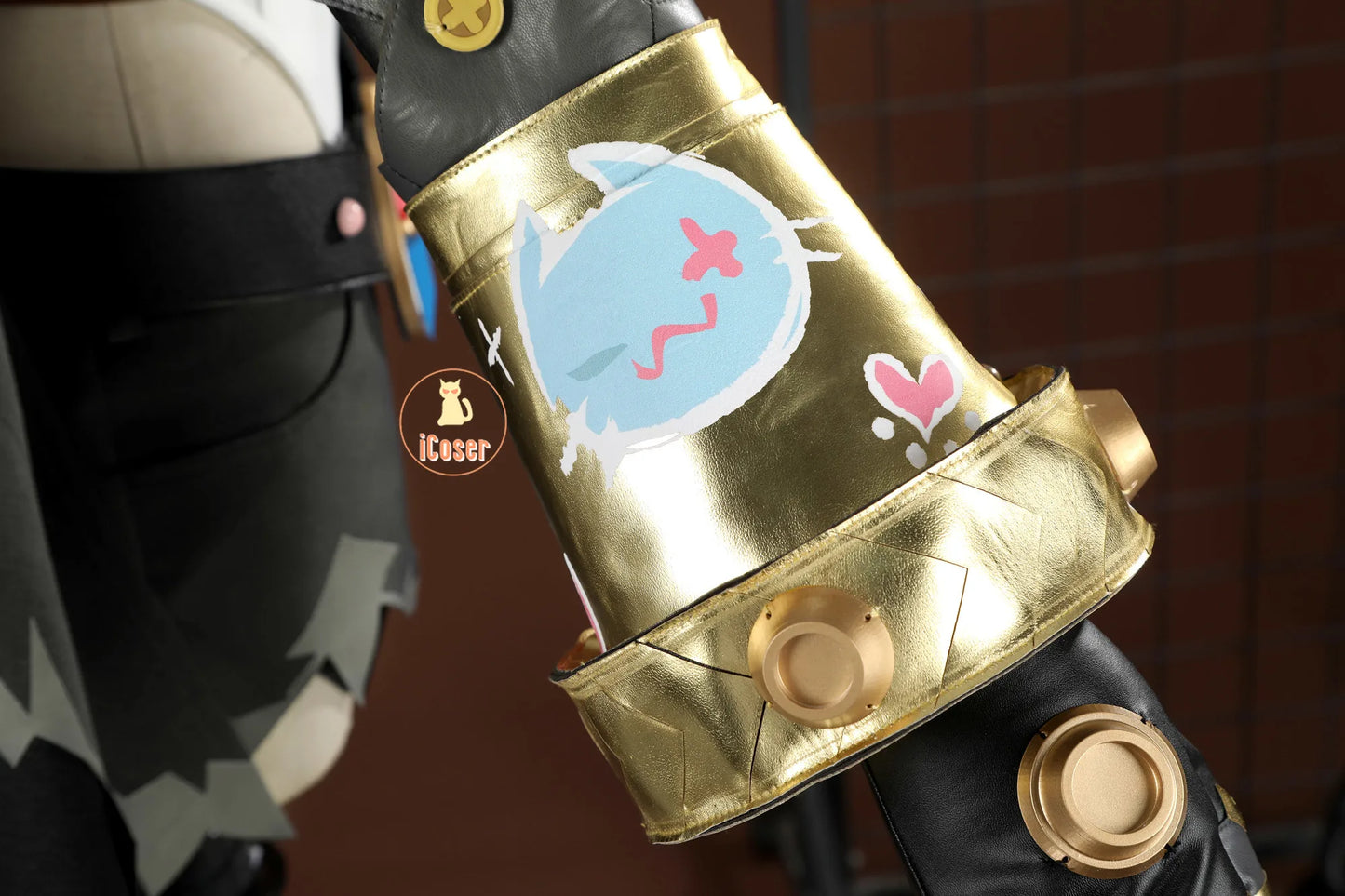 Genshin Impact Jahoda Cosplay Costume Wig Uniform Cloak Hat Glasses Headwear Outfit Halloween Party for Women Girls Props iCoser