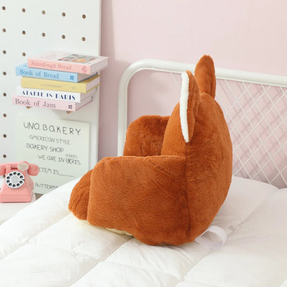   Disney Zootopia Judy Hopps Plush Seat Cushion Cute Cartoon Anime Nick Wilde Bellwether Comfortable Non-slip Cushion Gifts