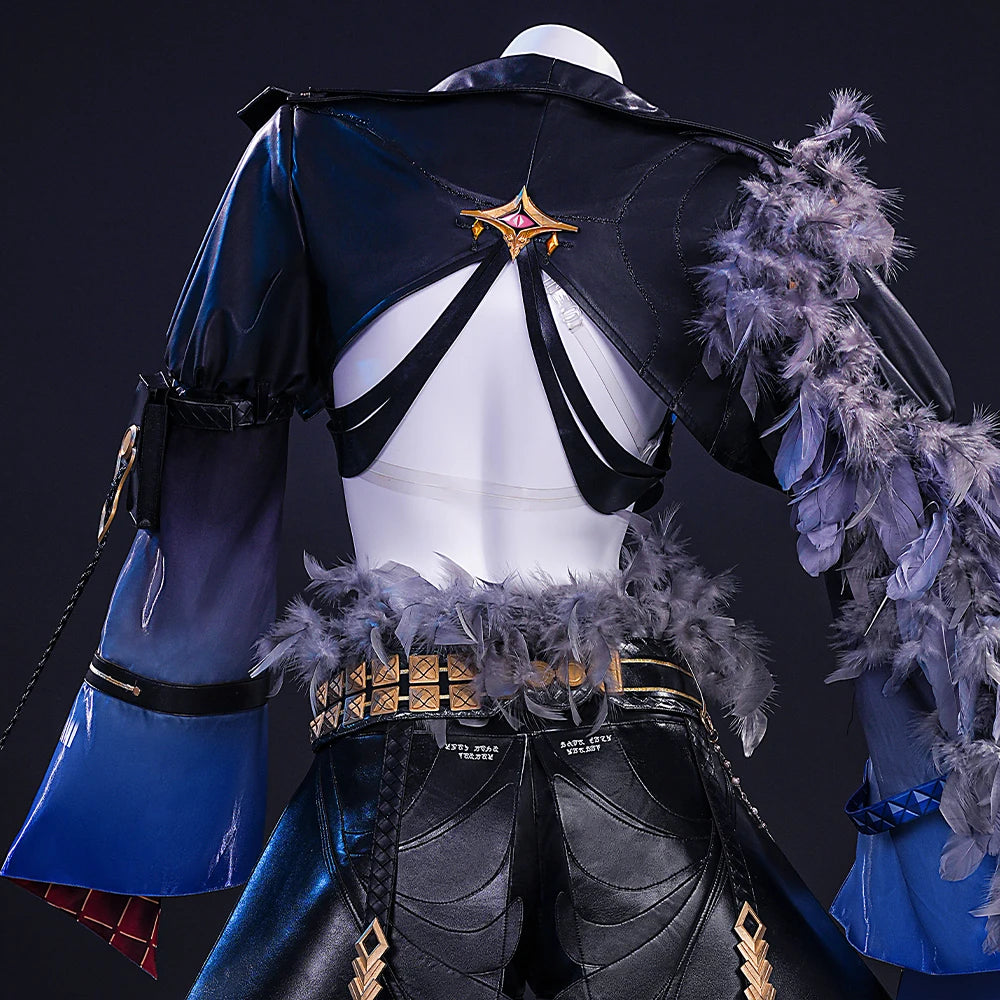 Wuthering Waves Galbrena Cosplay Costume Wig Uniform Outfit Jacket Carnival Halloween Party for Women Girls Role Play Cos Props